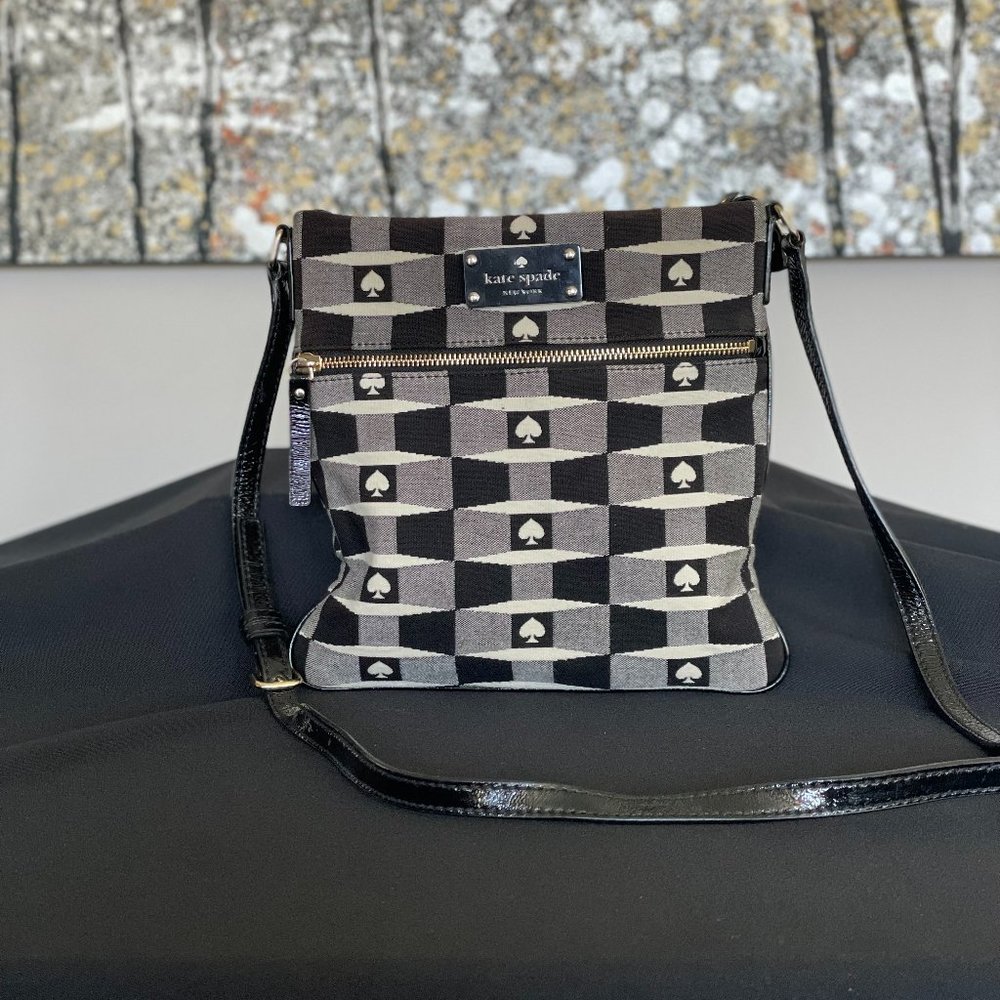 Kate Spade Monogram messenger crossbody